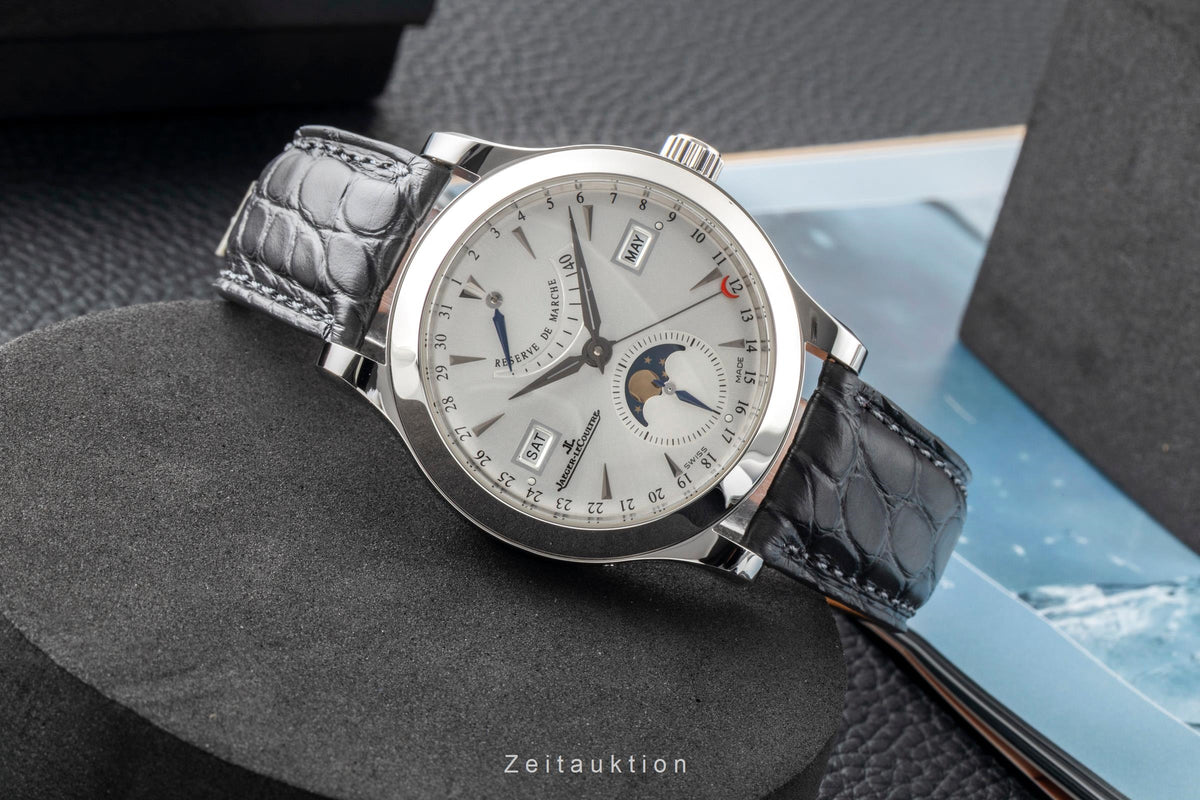Jaeger LeCoultre Master Calendar steel automatic men's watch Q151812A  [2606021]