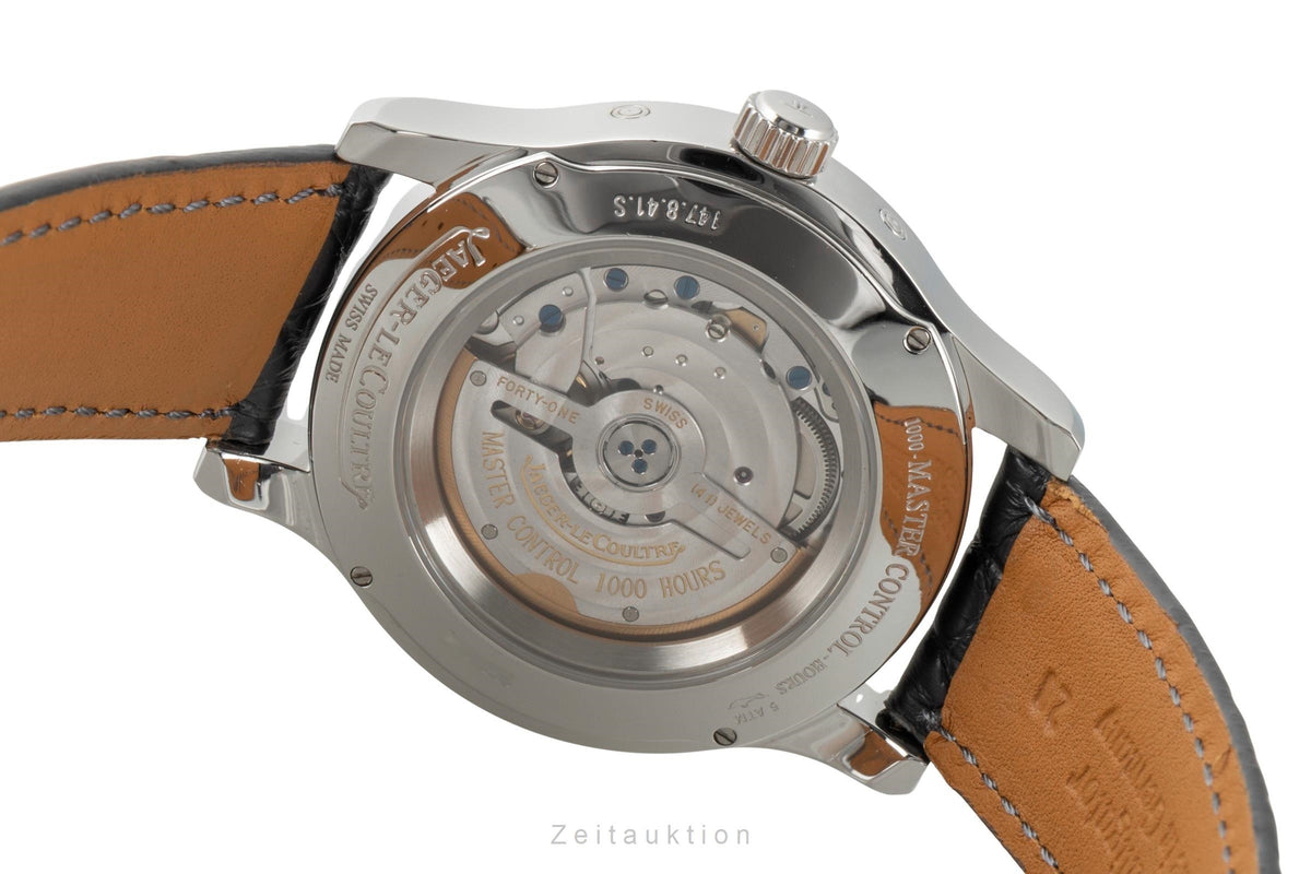 Jaeger LeCoultre Master Calendar steel automatic men's watch Q151812A  [2606021]