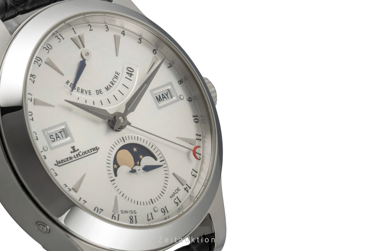 Jaeger LeCoultre Master Calendar steel automatic men's watch Q151812A  [2606021]