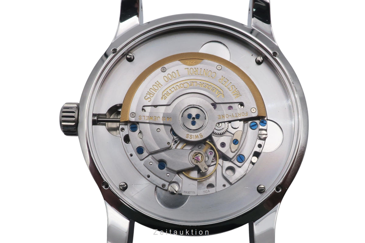 Jaeger LeCoultre Master Calendar steel automatic men's watch Q151812A  [2606021]