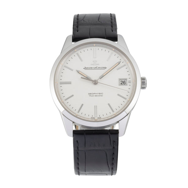 Jaeger LeCoultre Geophysic steel automatic men's watch Q8018420  , 501.8.T0.S  [2606022]