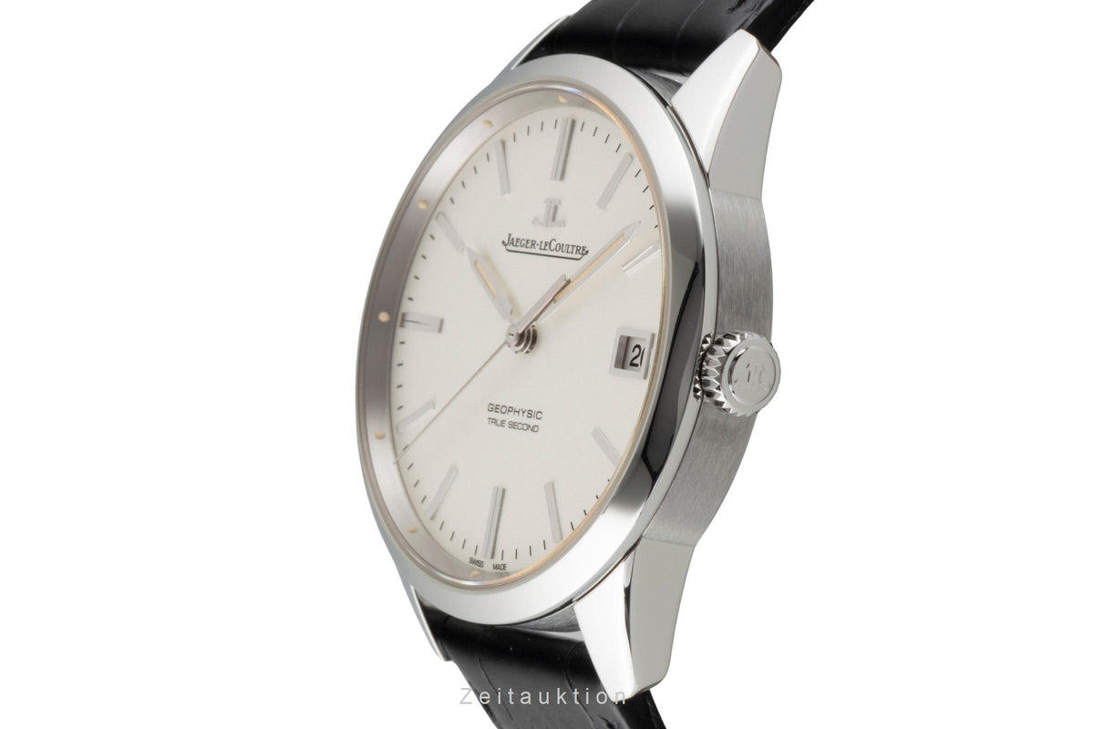 Jaeger LeCoultre Geophysic steel automatic men's watch Q8018420  , 501.8.T0.S  [2606022]