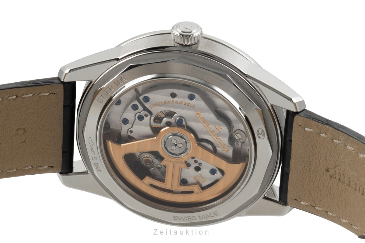 Jaeger LeCoultre Geophysic steel automatic men's watch Q8018420  , 501.8.T0.S  [2606022]