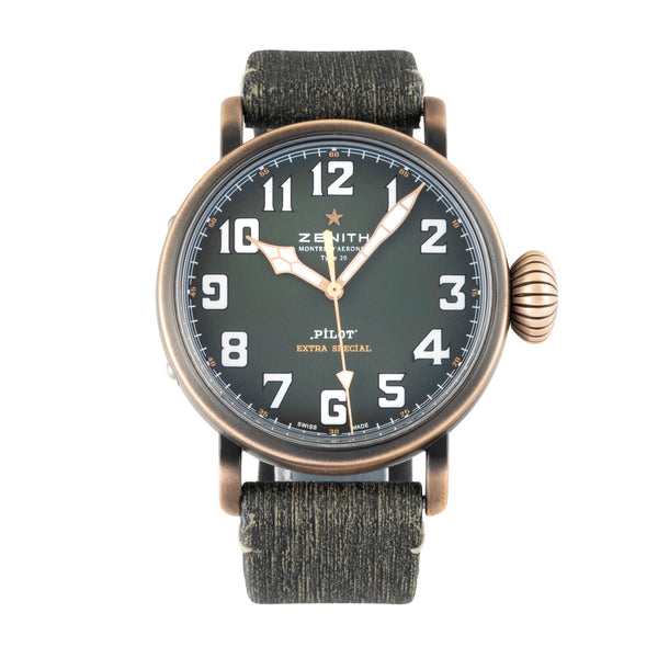 Zenith Pilot bronce automático reloj para caballeros 29.2430.679/63.I001 LP: 8000EUR  [2606025]