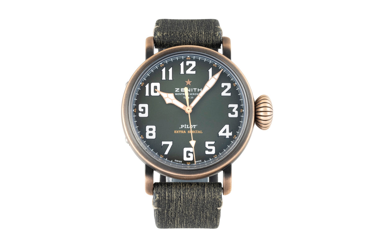 Zenith Pilot bronze automatique montre pour hommes 29.2430.679/63.I001 LP: 8000EUR  [2606025]