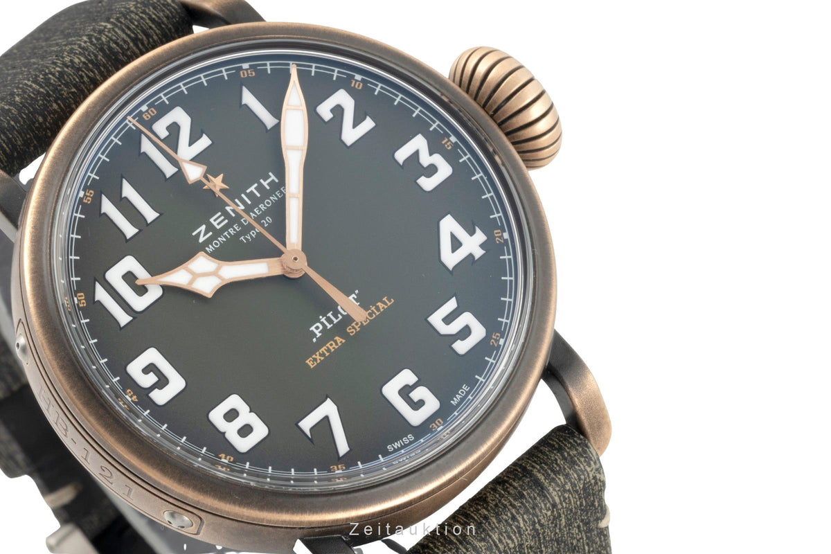 Zenith Pilot bronce automático reloj para caballeros 29.2430.679/63.I001 LP: 8000EUR  [2606025]