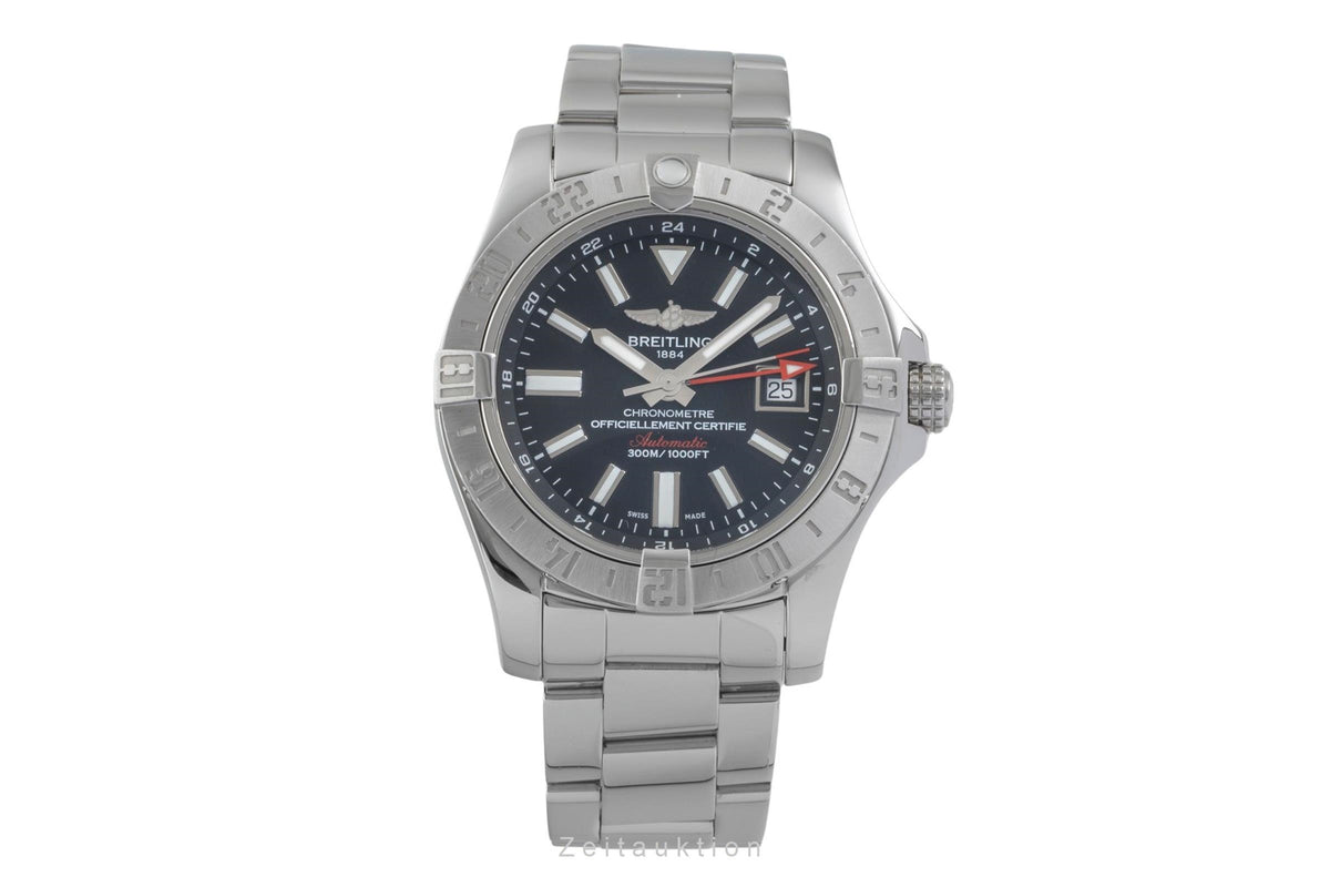 Breitling Avenger II GMT steel automatic men's watch A3239011/BC35  [2606026]