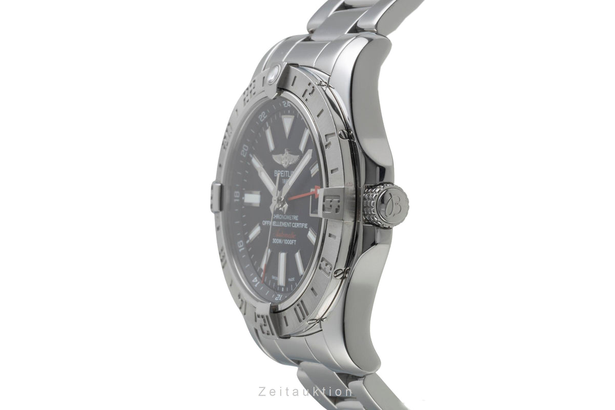 Breitling Avenger II GMT steel automatic men's watch A3239011/BC35  [2606026]