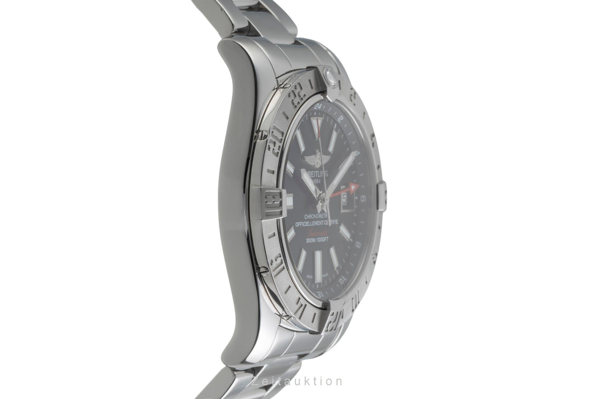 Breitling Avenger II GMT steel automatic men's watch A3239011/BC35  [2606026]
