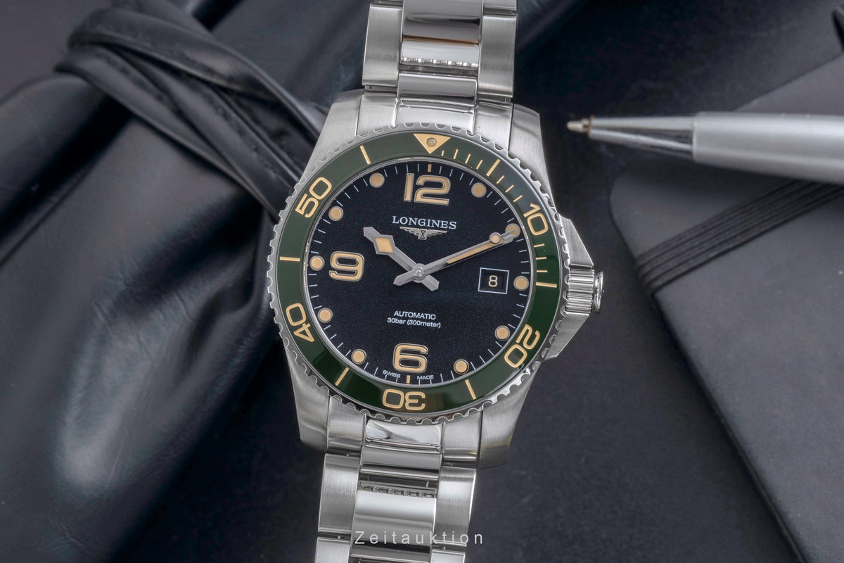 Longines Hydro Conquest acero automático reloj para caballeros L3.781.4.05.9  [2606028]