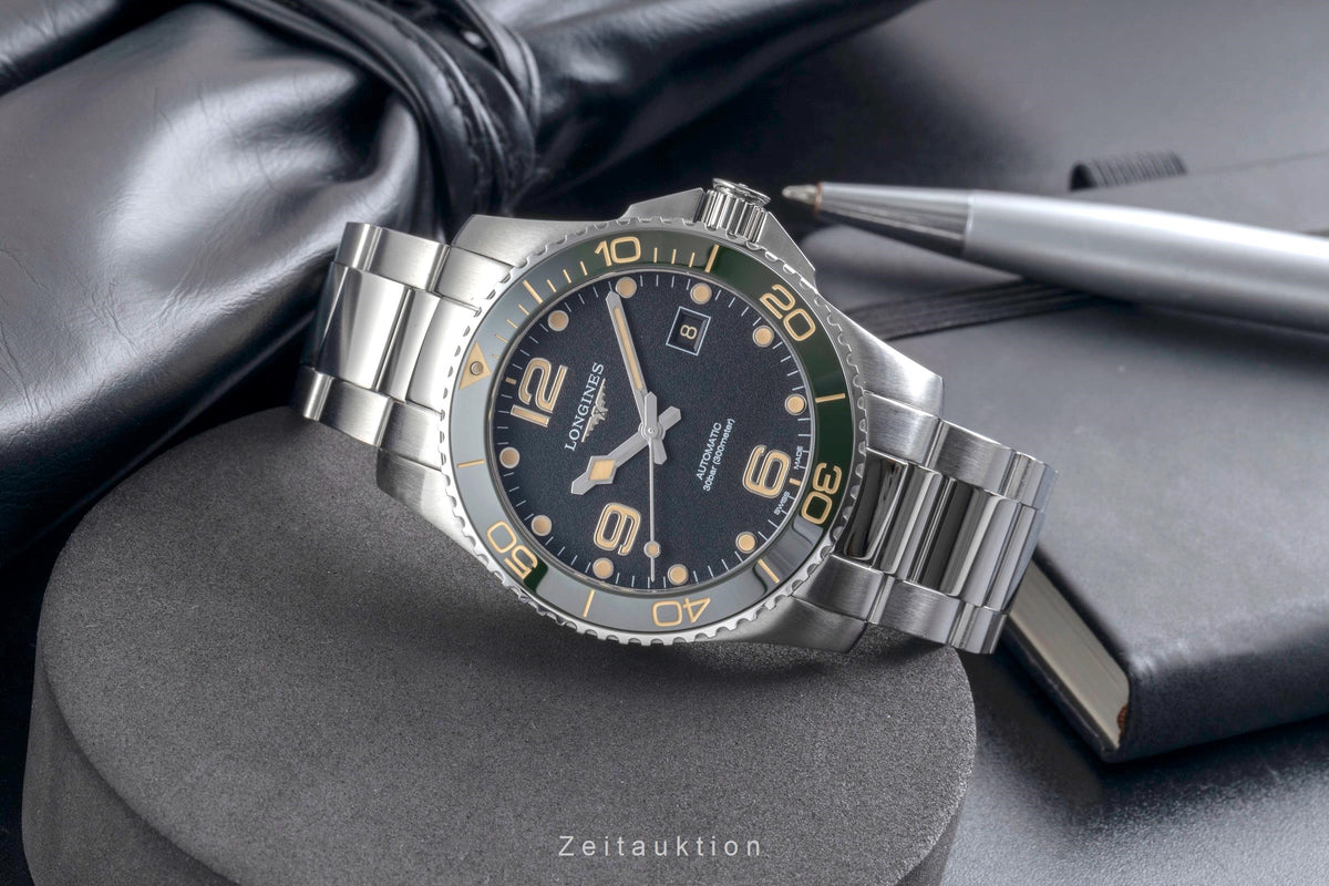 Longines Hydro Conquest acero automático reloj para caballeros L3.781.4.05.9  [2606028]