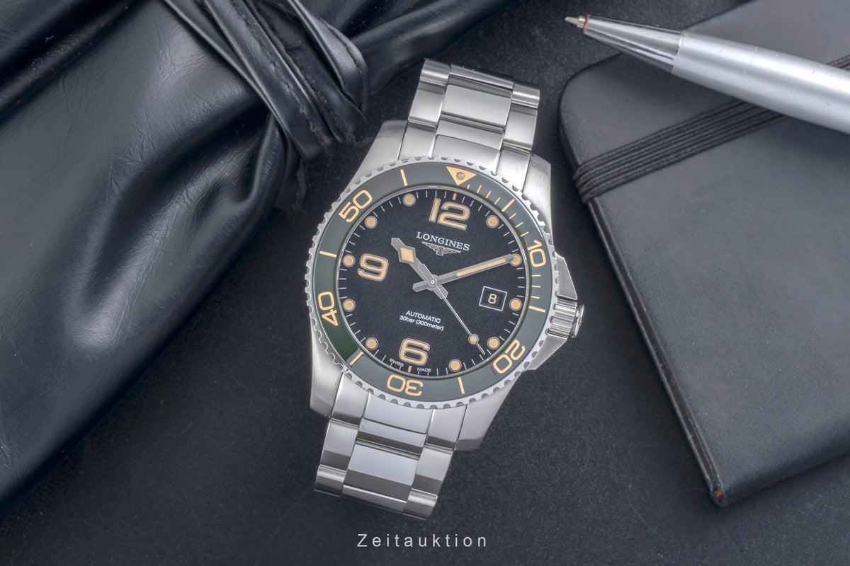 Longines Hydro Conquest acero automático reloj para caballeros L3.781.4.05.9  [2606028]