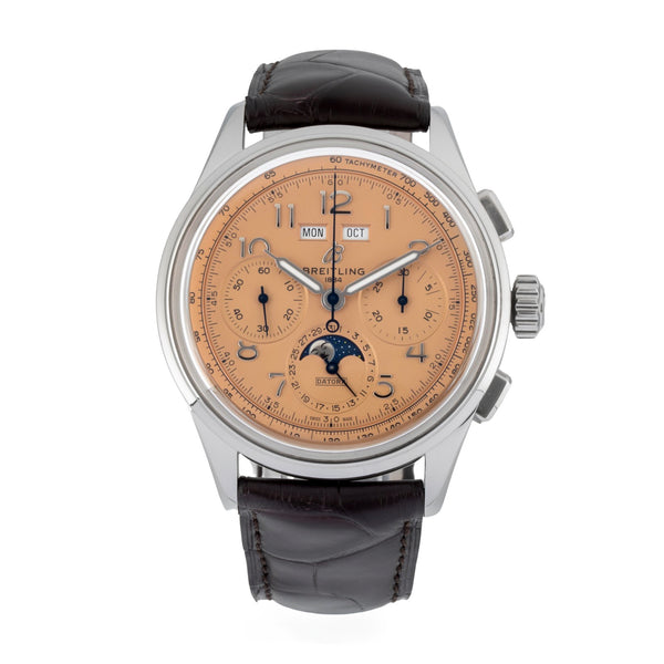 Breitling Premier chronograph steel automatic men's watch AB2510201K1P1 LP: 15200EUR  [2606029]