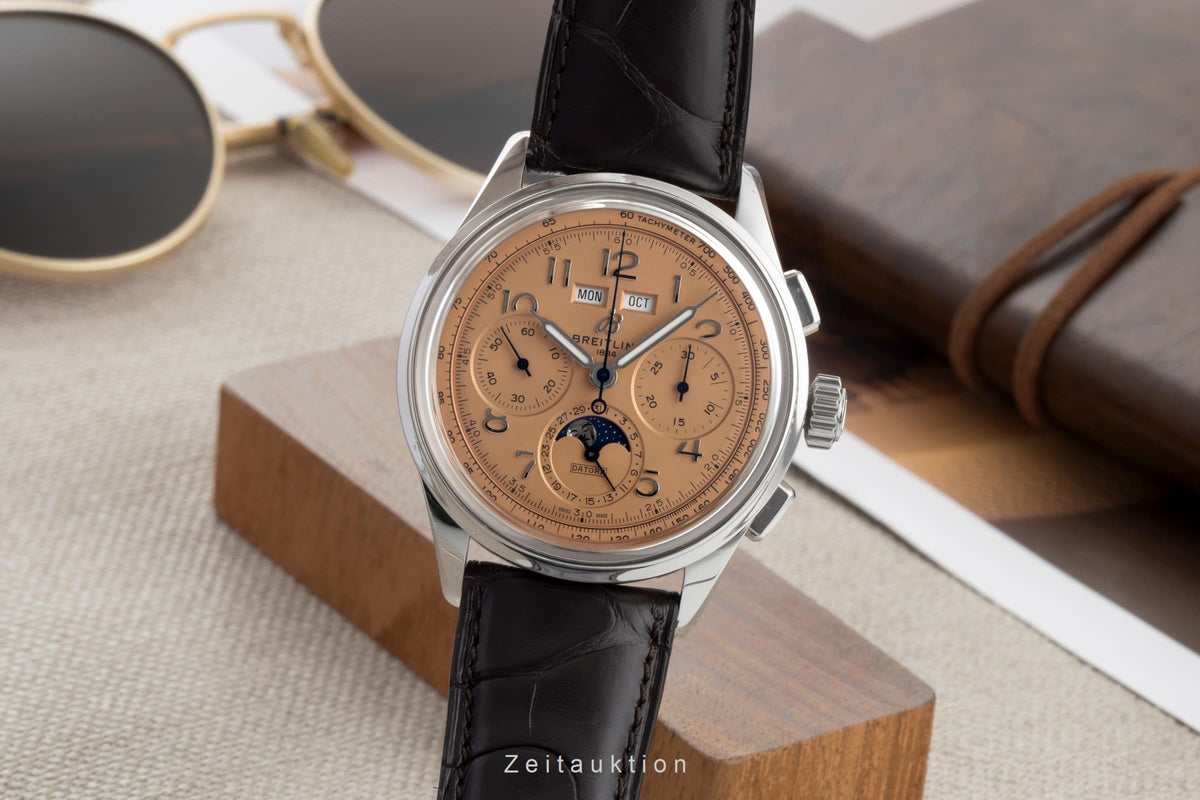 Breitling Premier chronograph steel automatic men's watch AB2510201K1P1 LP: 15200EUR  [2606029]