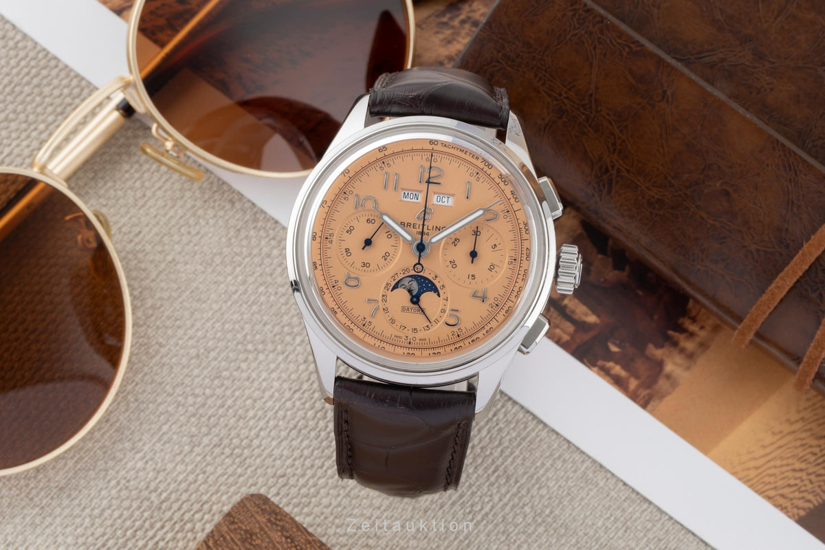 Breitling Premier chronograph steel automatic men's watch AB2510201K1P1 LP: 15200EUR  [2606029]