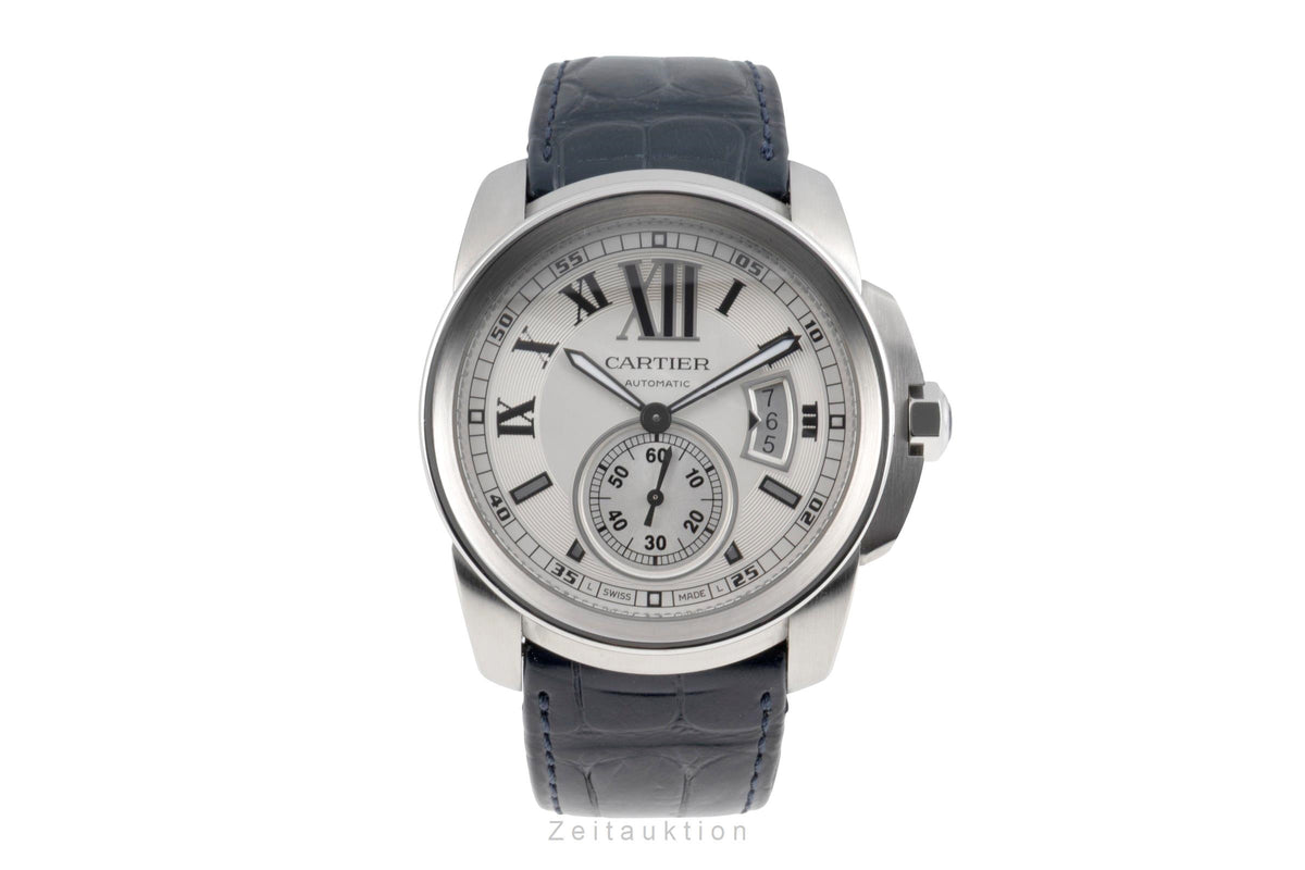 Cartier Calibre de Cartier acero automático reloj para caballeros W7100015, 3389  [2606030]
