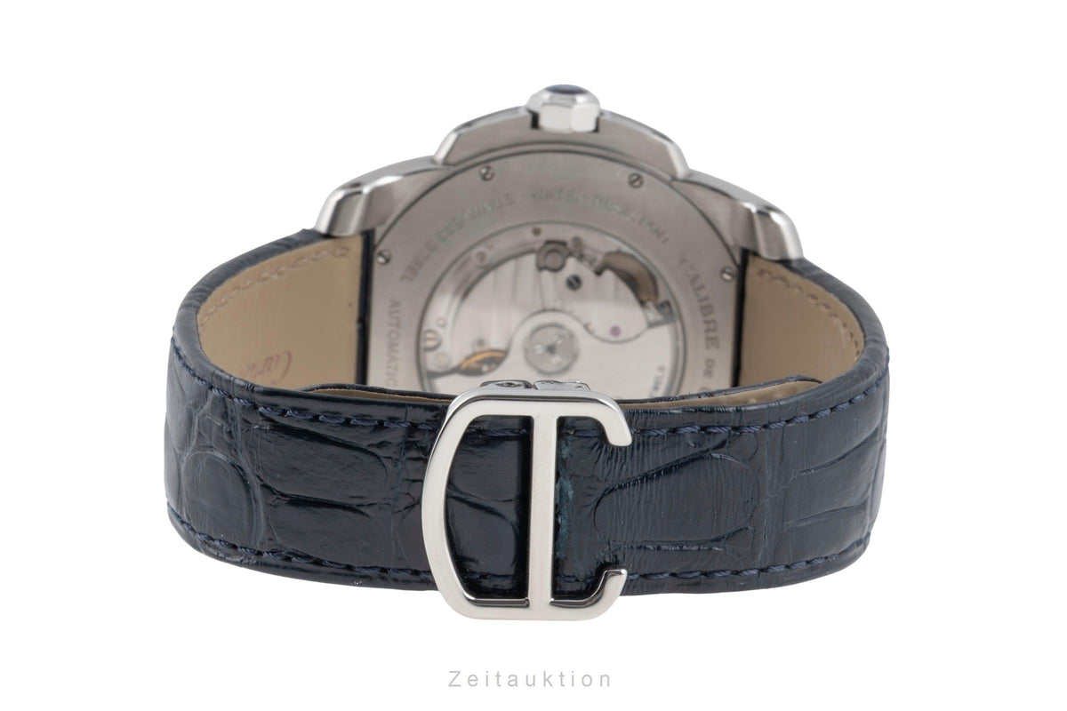 Cartier Calibre de Cartier acero automático reloj para caballeros W7100015, 3389  [2606030]