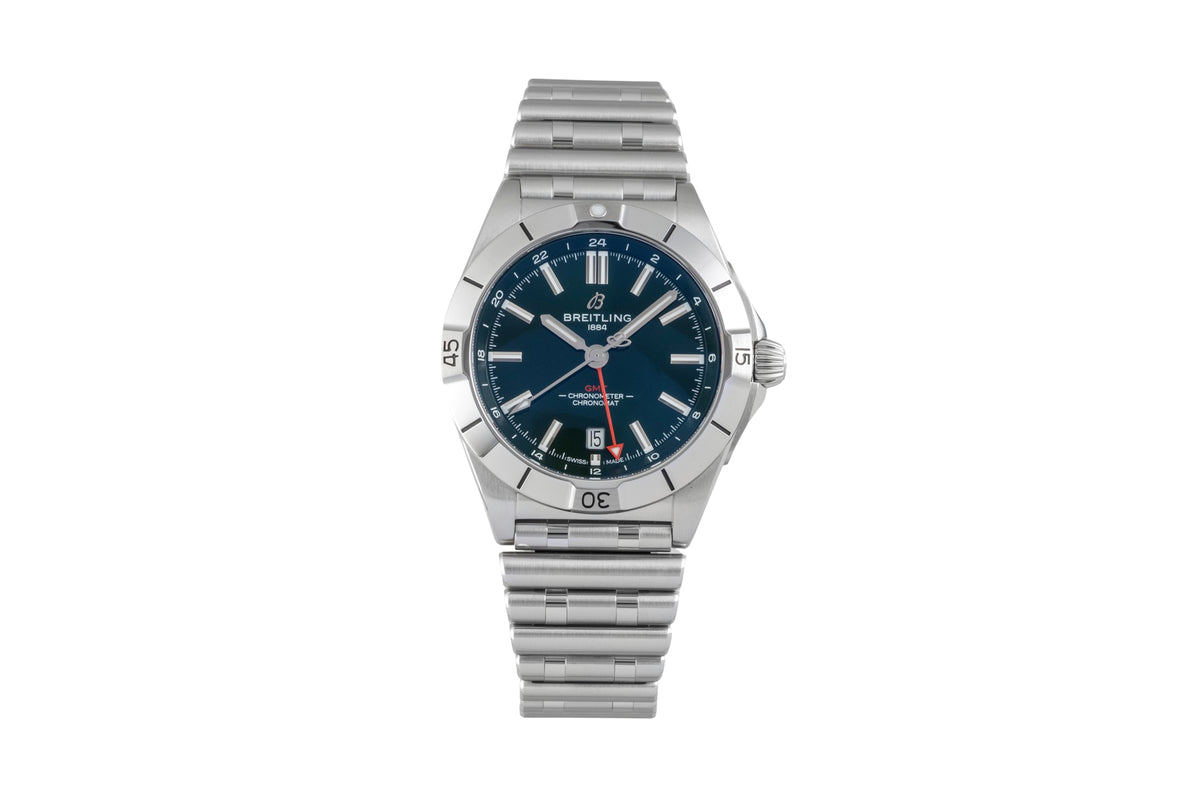 Breitling Chronomat acciaio automatismo orologio da uomo A32398101L1A1  [2606031]