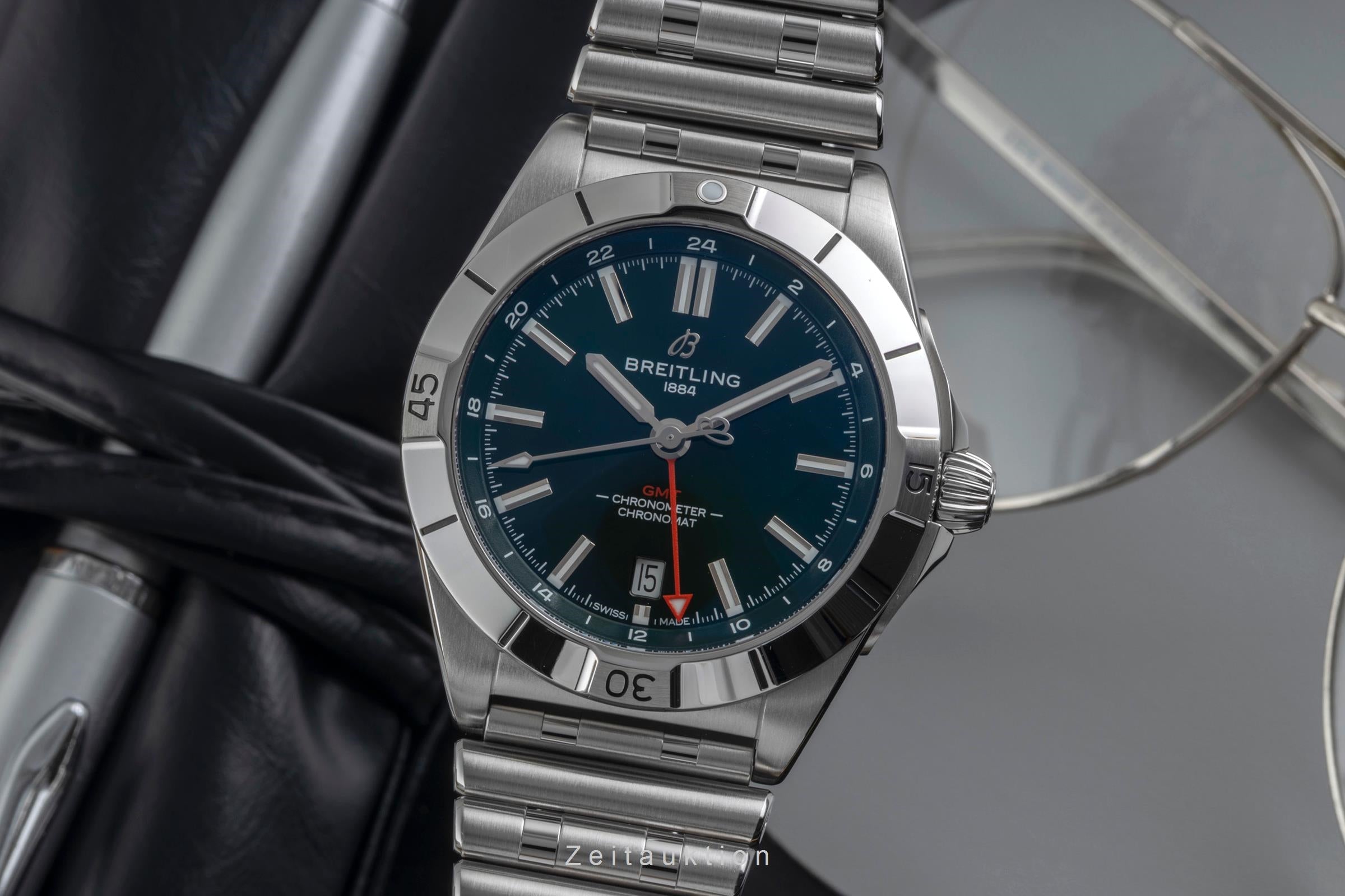 BREITLING CHRONOMAT 空箱 Breitling Chronomat steel automatic Kal. B32 Ref. A32398101L1A1