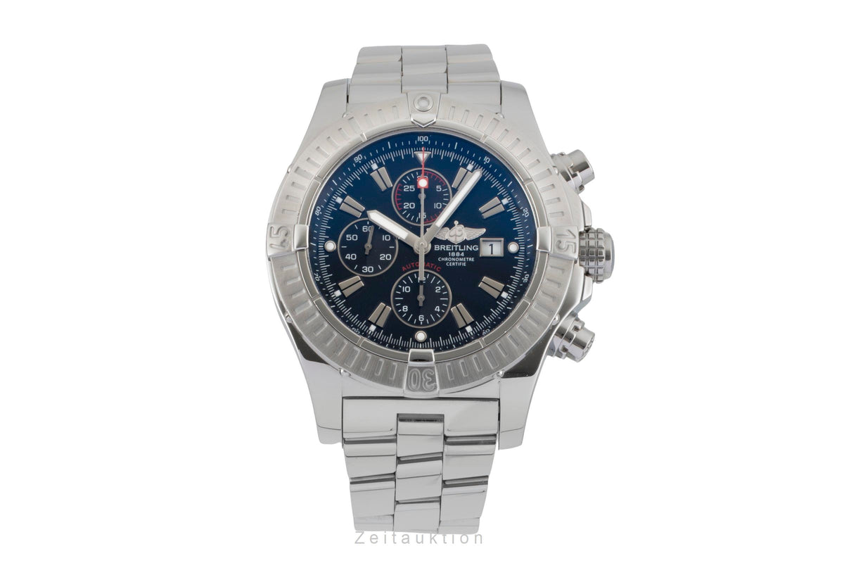 Breitling Super Avenger chronograph steel automatic men's watch A13370  [2606035]