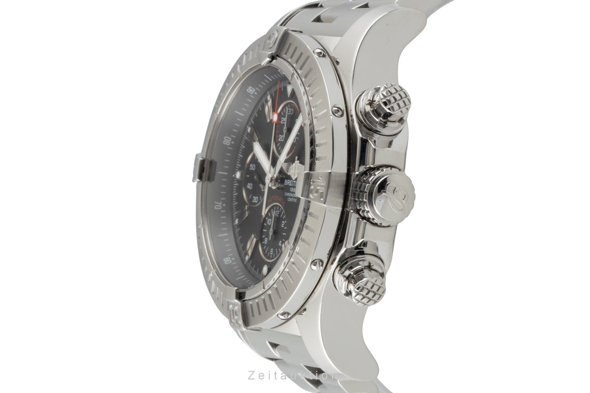 Breitling Super Avenger chronograph steel automatic men's watch A13370  [2606035]