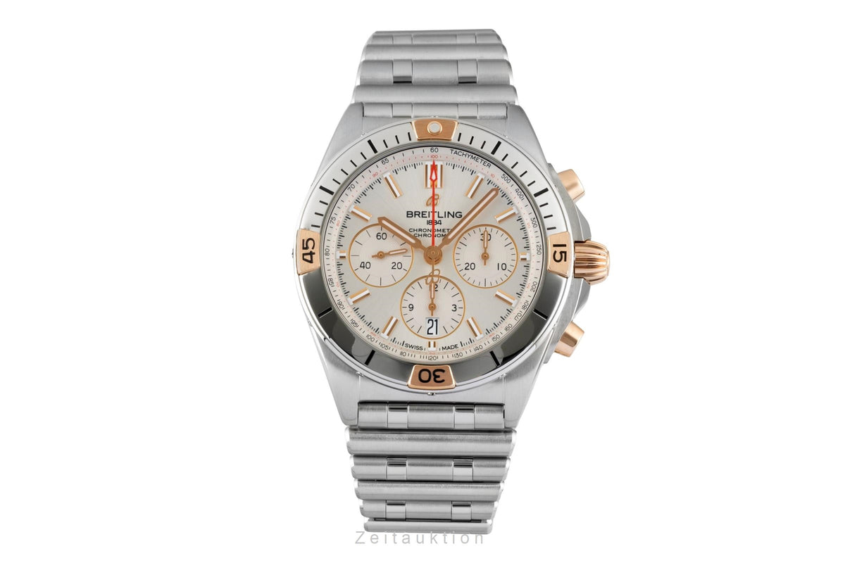 Breitling Chronomat cronografo acciaio / oro automatismo orologio da uomo IB0134101G1A1 LP: 11050EUR  [2606036]