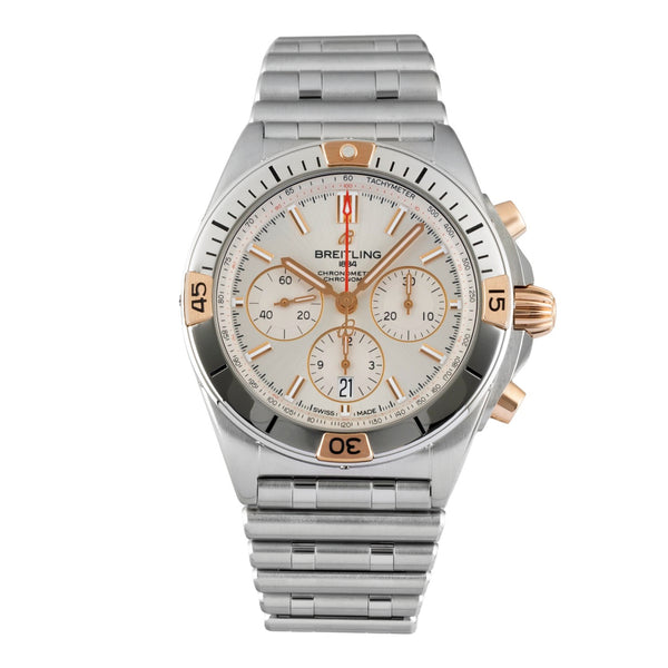 Breitling Chronomat cronografo acciaio / oro automatismo orologio da uomo IB0134101G1A1 LP: 11050EUR  [2606036]