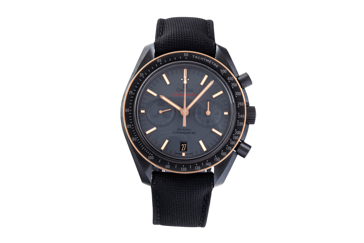 Omega Speedmaster chronograph ceramic / gold automatic men's watch 311.63.44.51.06.001  [2606038]