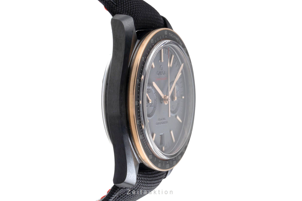 Omega Speedmaster cronografo ceramica / oro automatismo orologio da uomo 311.63.44.51.06.001  [2606038]