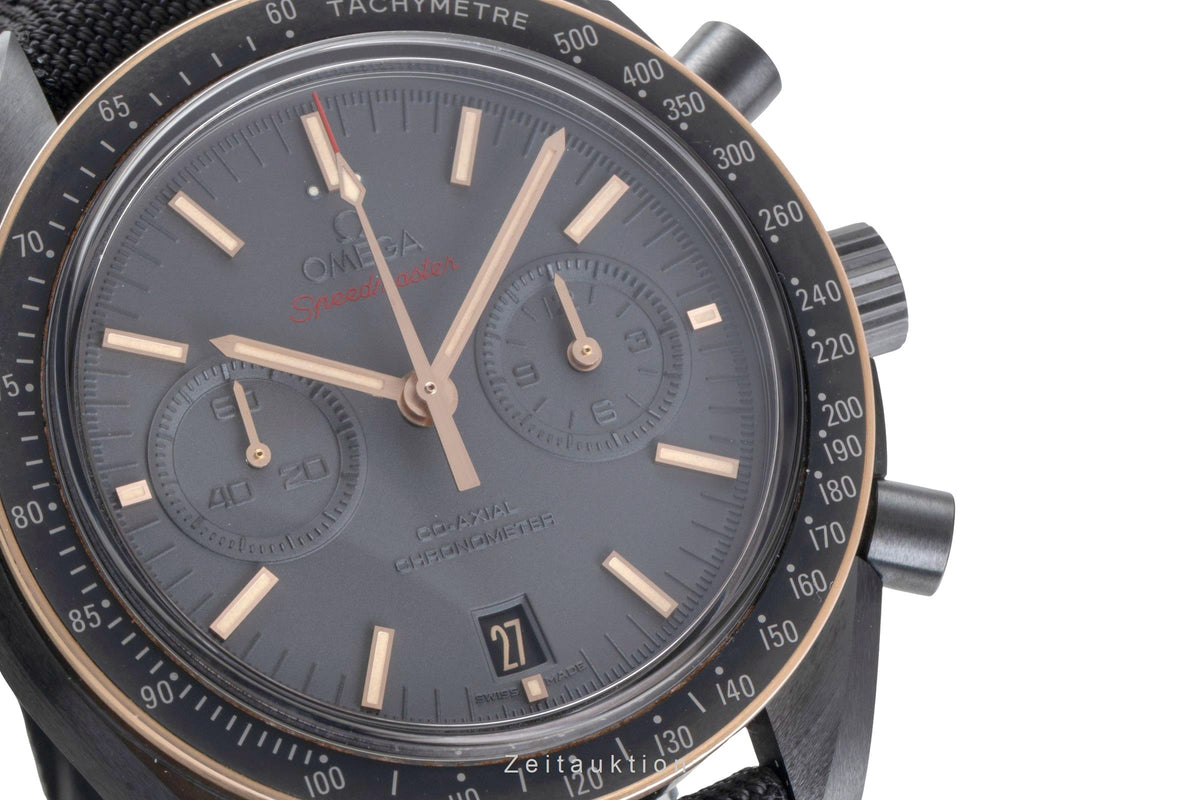 Omega Speedmaster cronografo ceramica / oro automatismo orologio da uomo 311.63.44.51.06.001  [2606038]