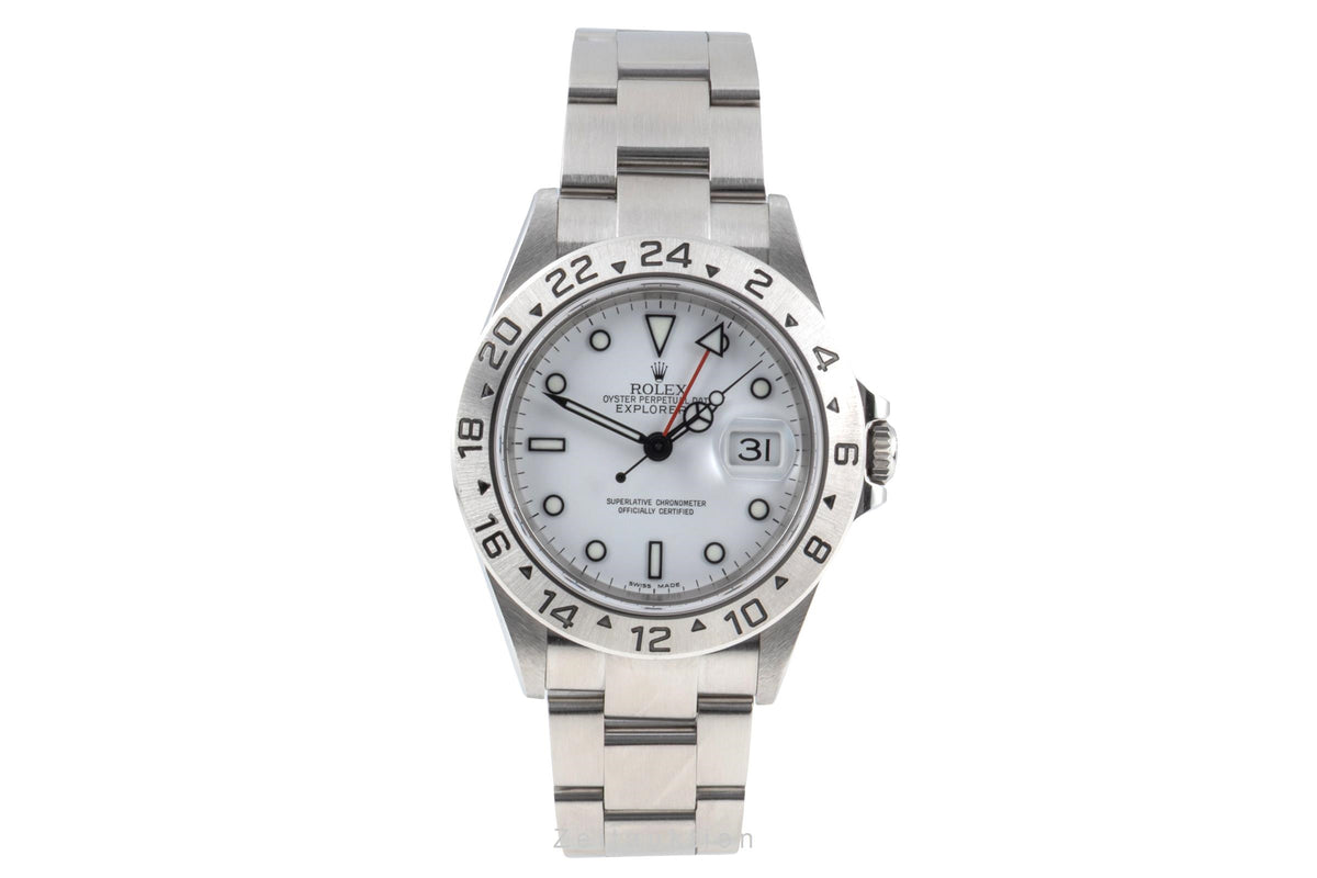 Rolex Explorer II steel automatic men's watch 16570T  [2606040]