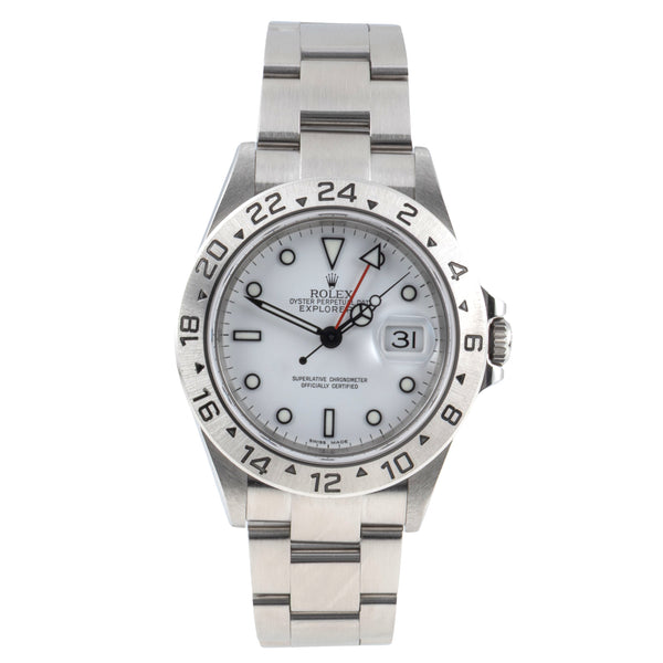 Rolex Explorer II steel automatic men's watch 16570T  [2606040]