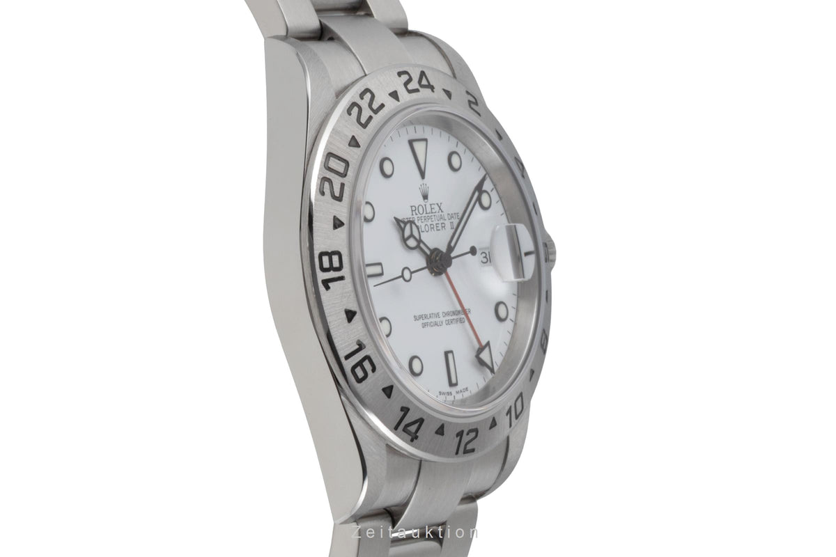 Rolex Explorer II steel automatic men's watch 16570T  [2606040]