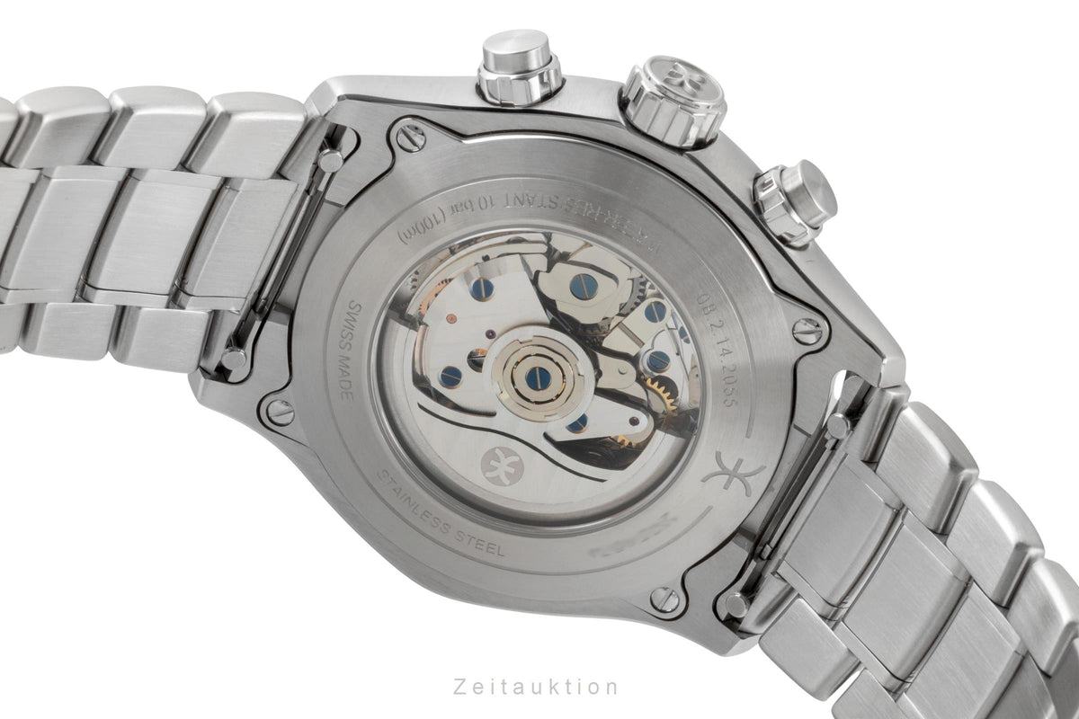 Ebel 1911 chronographe acier automatique montre pour hommes 1216680  08.2.14.2055 LP: 3950EUR  [2606043]
