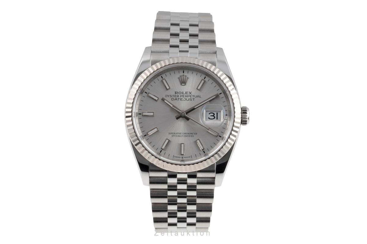 Rolex Datejust acero / oro blanco automático reloj para caballeros 126234  [2606044]