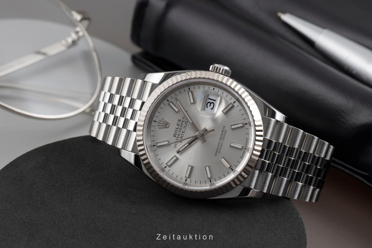 Rolex Datejust acero / oro blanco automático reloj para caballeros 126234  [2606044]