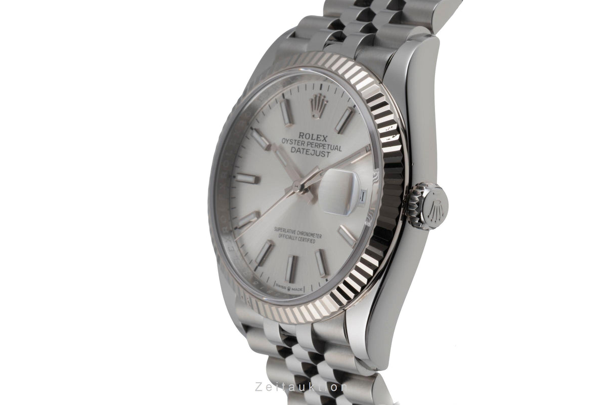 Rolex Datejust acero / oro blanco automático reloj para caballeros 126234  [2606044]