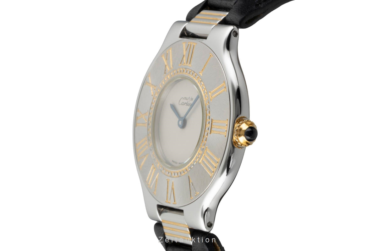 Cartier Ligne 21 gilt / steel quartz women's watch 123000P  [2606045]