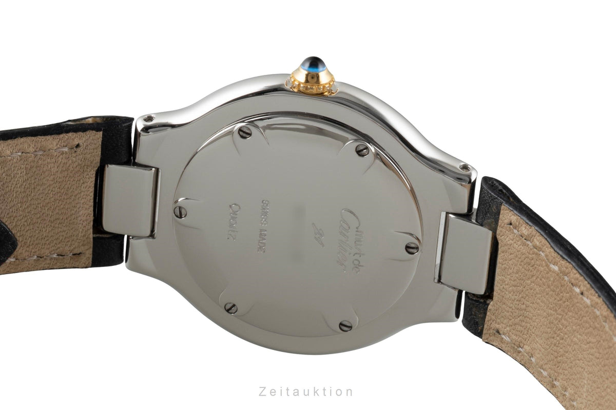 Cartier Ligne 21 gilt / steel quartz women's watch 123000P  [2606045]