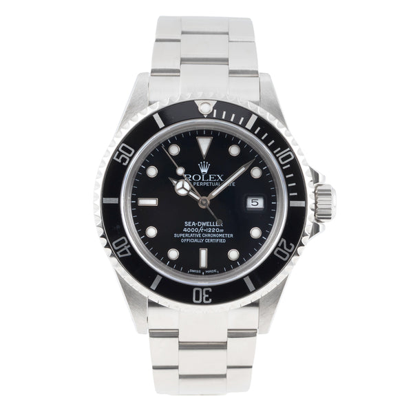 Rolex Sea-Dweller acciaio automatismo orologio da uomo 16600  [2606048]