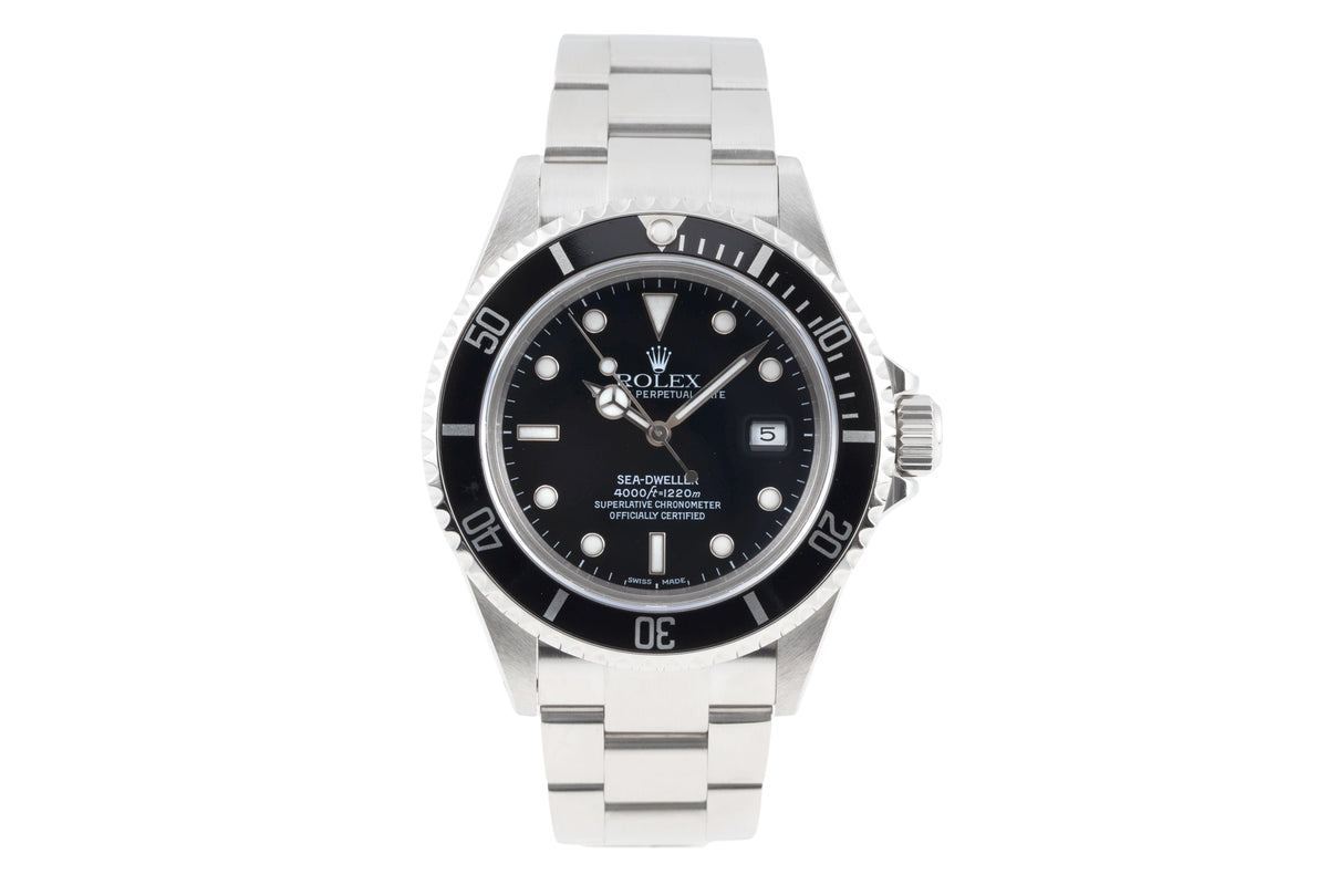 Rolex Sea-Dweller steel automatic men's watch 16600  [2606048]