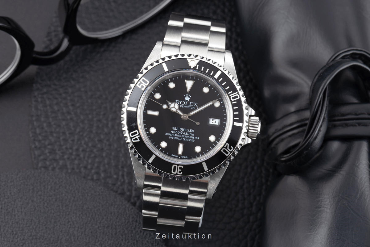 Rolex Sea-Dweller acciaio automatismo orologio da uomo 16600  [2606048]