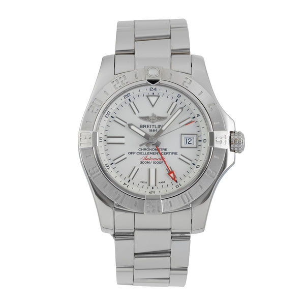 Breitling Avenger II GMT steel automatic men's watch A3239011/G778  [2606053]