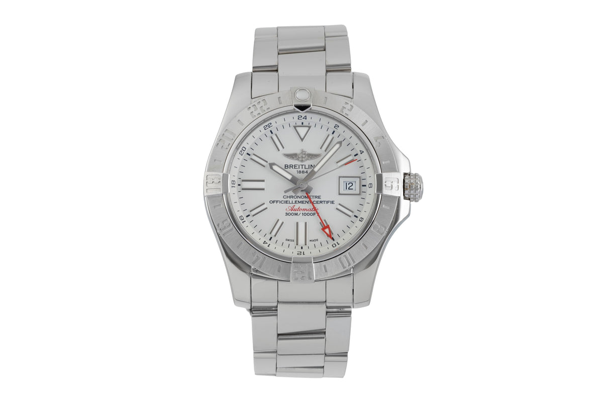 Breitling Avenger GMT Stahl Automatik Herrenuhr Ref. A3239011/G778 B&P 2018 [2606053]