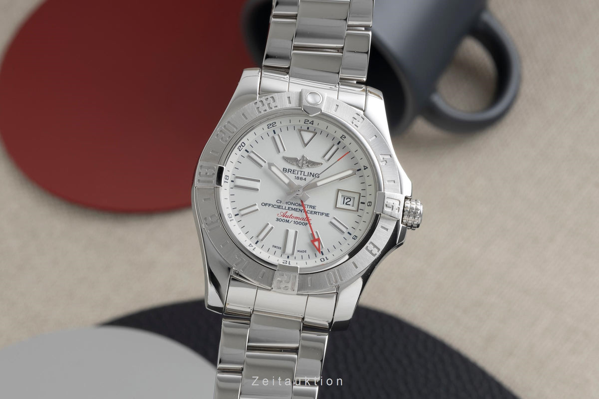 Breitling Avenger II GMT steel automatic men's watch A3239011/G778  [2606053]