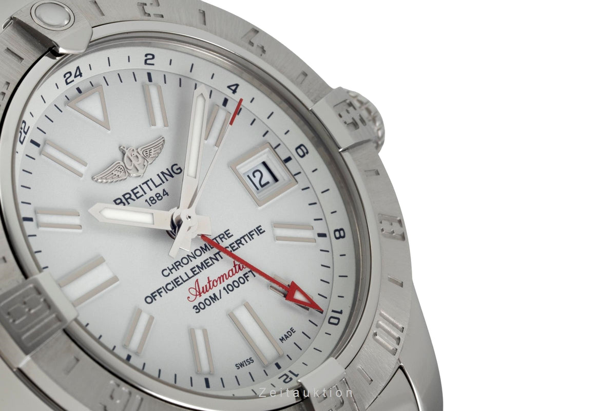 Breitling Avenger II GMT steel automatic men's watch A3239011/G778  [2606053]