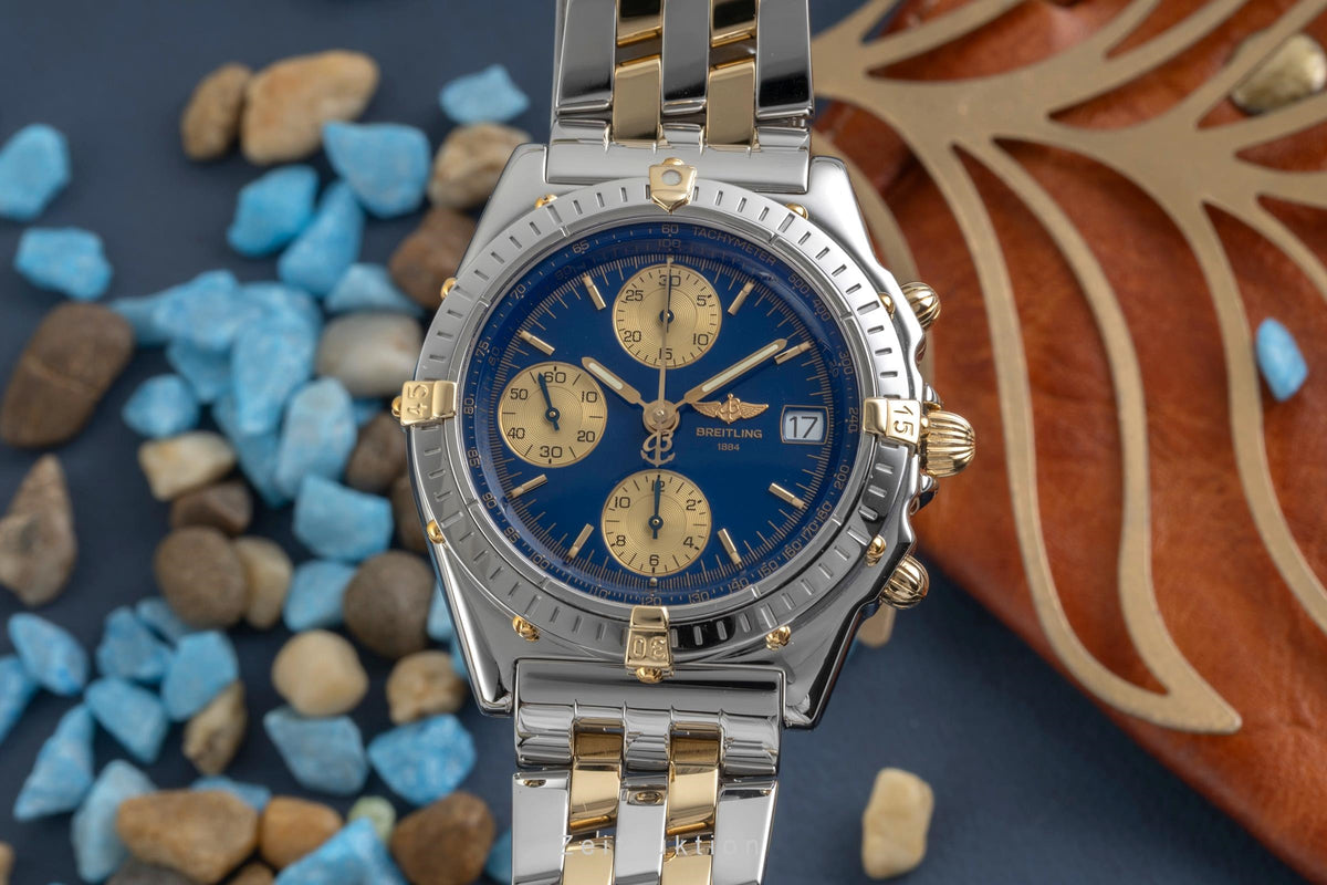 Breitling Chronomat Chronograph Stahl / Gold Automatik Herrenuhr Ref. B13050.1  [2606055]
