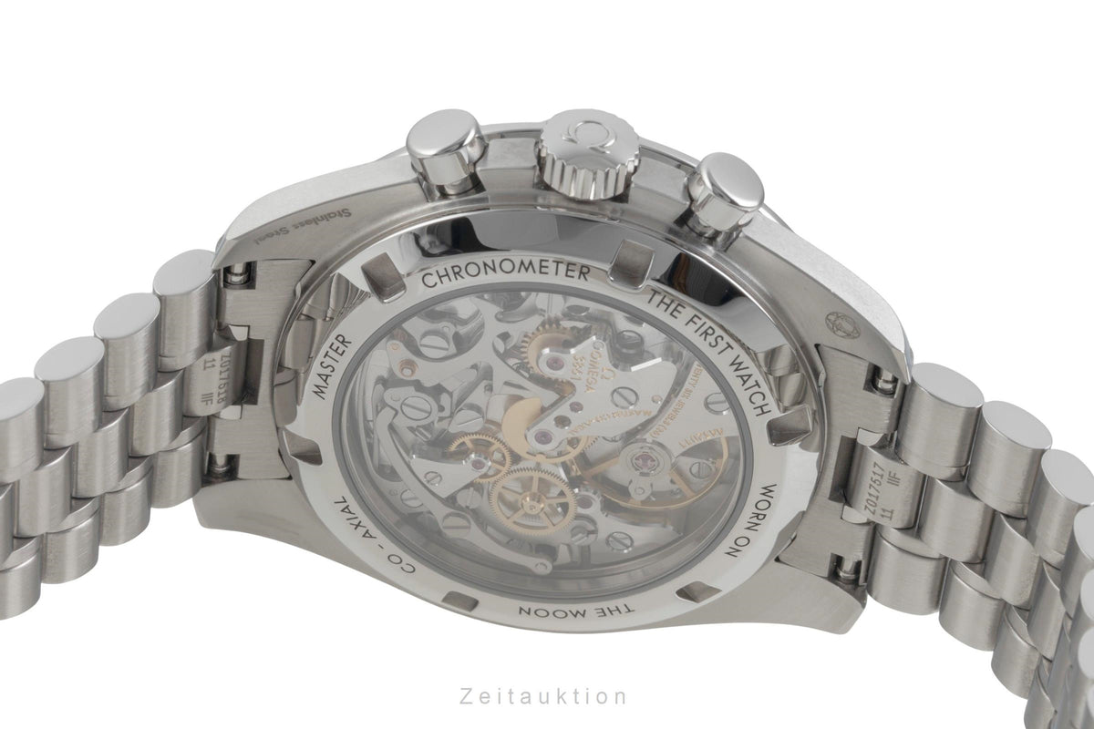Omega Speedmaster Moonwatch cronografo acciaio carica manuale orologio da uomo 310.30.42.50.04.001 LP: 8800EUR  [2606056]