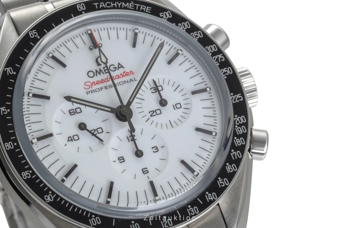 Omega Speedmaster Moonwatch cronografo acciaio carica manuale orologio da uomo 310.30.42.50.04.001 LP: 8800EUR  [2606056]