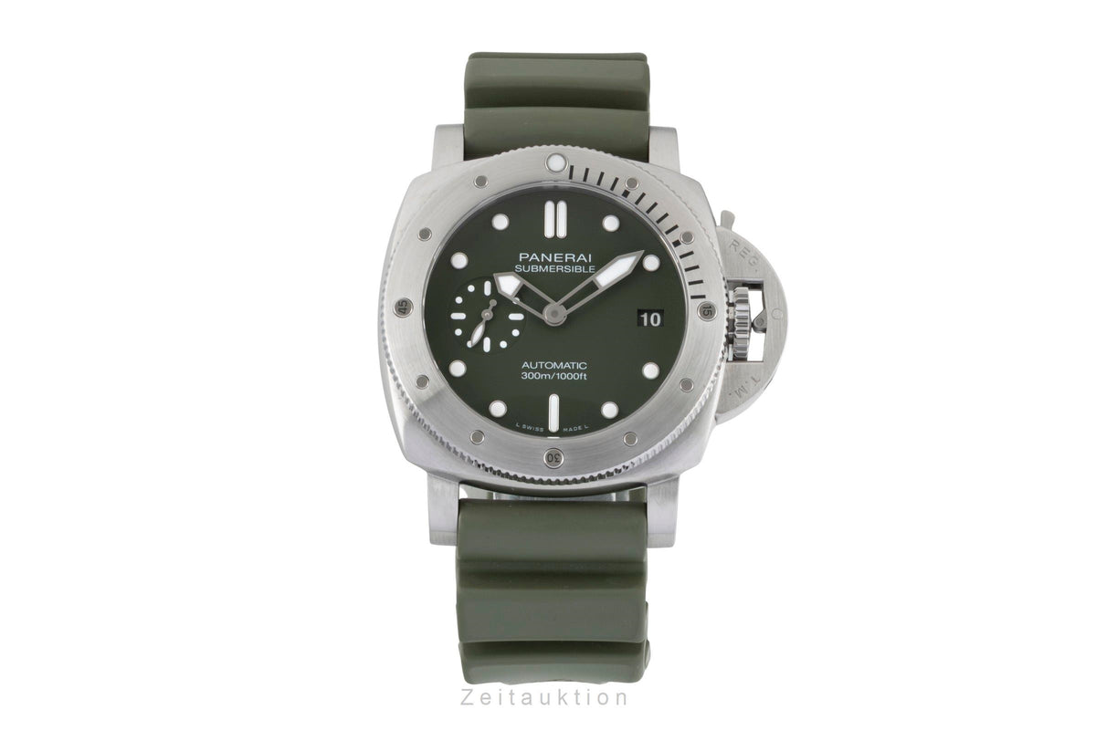 Panerai Submersible steel automatic men's watch PAM01055  [2606057]